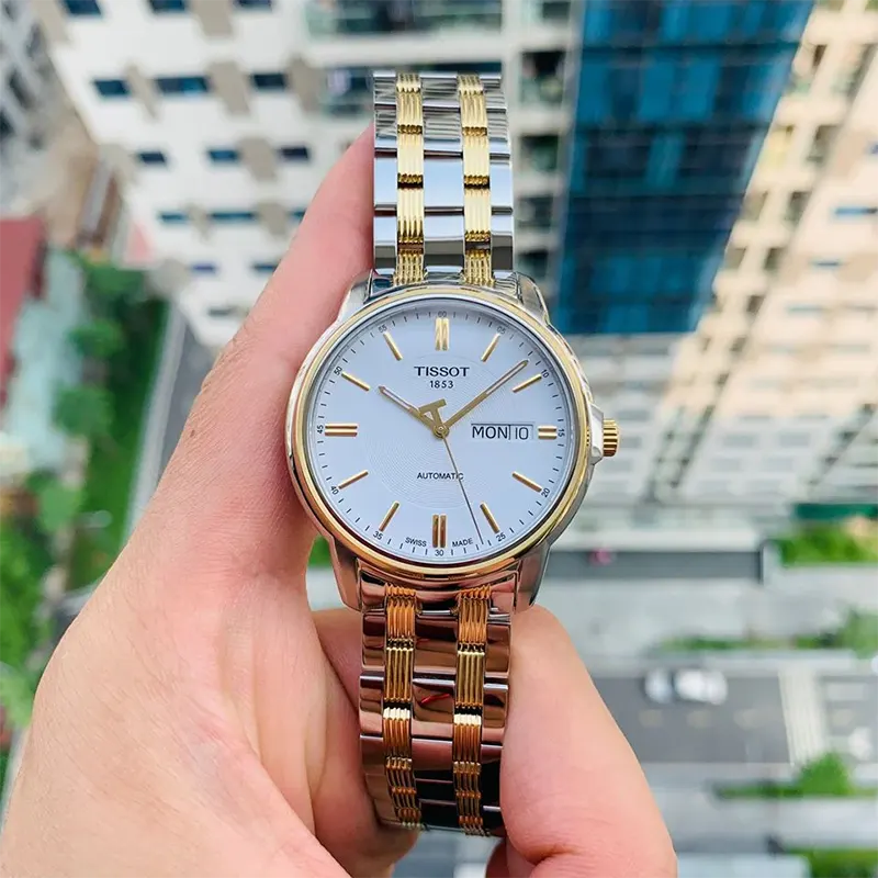 Tissot T-Classic Automatic III Two-tone Men's Watch- T065.430.22.031.00